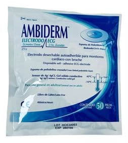 ELECTRODO REDONDO AD (AMBI) SOBRE 50 PZ
