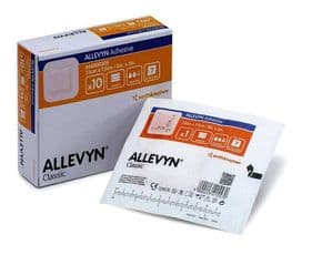 ALLEVYN ADHESIVE 7.5CMX7.5CM