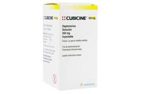 CUBICINE 350MG SOL INY