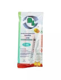 JERINGA INSULINA DL 1 ML 30GX13MM