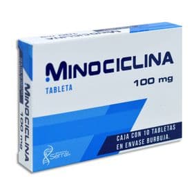 MINOCICLINA 100 MG c/10 TAB