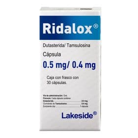 RIDALOX 0.5/0.4MG - CAP 30
