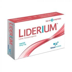 LIDERIUM 125/5MG - COM 30