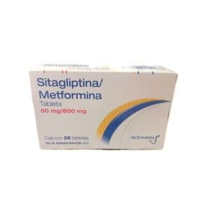 SITAGLIPTINA/METFORMINA 50/850MG TAB C/28 ALP