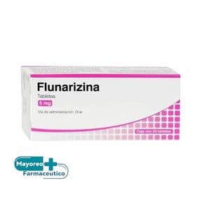 FLUNARIZINA 5 MG c/20 TAB