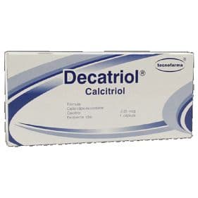 DECATRIOL CAP. 0.25 MCG CAJA C/50