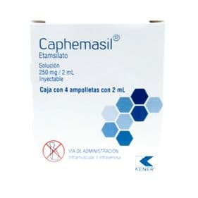 CAPHEMASIL 250MG/2ML - SOL 4X2ML