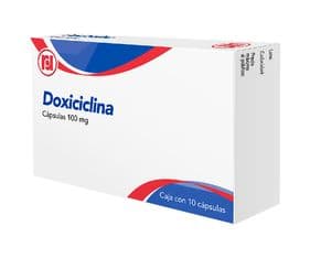 DOXICICLINA CAP. 100 MG. CAJA C/10