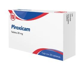 PIROXICAM 20 MG c/20 TAB