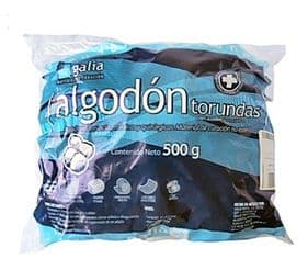 GALIA ALGODON TORUNDAS - PZA 500G