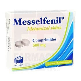 MESSELFENIL 500 MG COMP 10