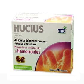 HUCIUS 250/70MG 30CAP