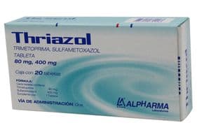 THRIAZOL TAB. 80/400 MG. CAJA C/20