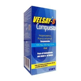 VELSAY-S COMP SUSP 100 ML