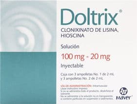 DOLTRIX SOL INY 100 MG/2 ML c/3 AMP