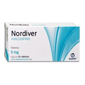 NORDIVER 5 MG TAB 10
