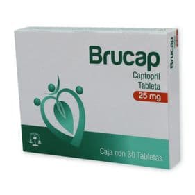 BRUCAP TAB. 25 MG. CAJA C/30