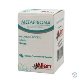 METAPIRONA 500 MG c/10 TAB