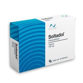 PARACETAMOL TAB. 500 MG. CAJA C/10 (SOLTADOL)