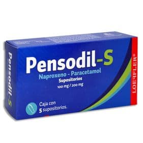 PENSODIL S 100 / 200 MG SUPOS 5