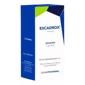 ESCADROX 1GR/5ML SOLUC 120ML QFR