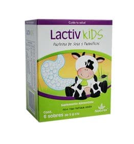 LACTIV KIDS SOBRES 6