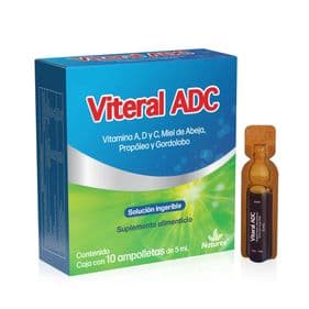 VITERAL ADC SOL ORAL 5 ML c/10 AMP