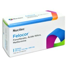 FELOCOR 100 MG/2.5 MG/250 MG c/20 TAB