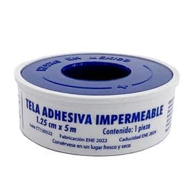TELA ADHESIVA 1.25CMX5.0MTS C/1 QRM