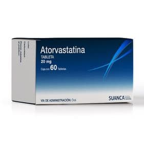 ATORVASTATINA 20 MG c/60 TAB