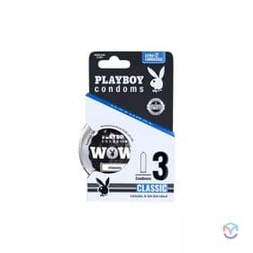 PRESERV PLAYBOY CLASICO C/3