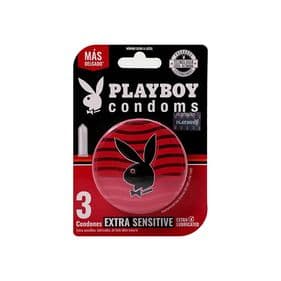 PRESERV PLAYBOY EXT-SENS C/3