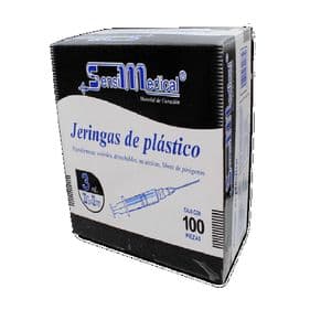 SENSIMEDICAL JGA PCO 3ML 22GX32MM -  100