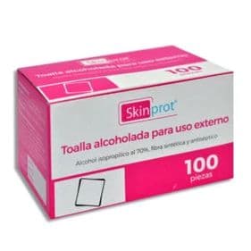 TOALLITA ALCOHOLADA (SKINPROT) 70% C 100