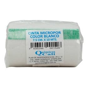 MICROPOR BLANCO 7.5CMX10MTS
