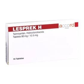 LESPREK H 80/12.5MG - TAB 14