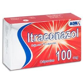 ITRACONAZOL 15 CAPS 100 MG
