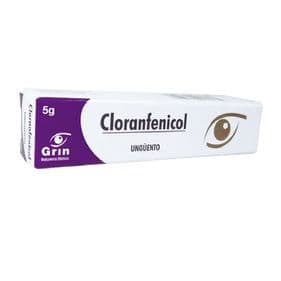 CLORANFENICOL 5.0MG UNG OFT 5GR GRN