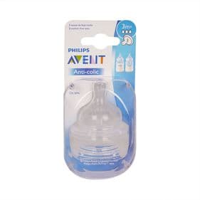 CHUPON TETINA AVENT NAT MED +3M C/2