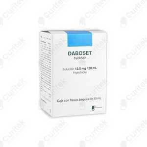 Daboset Tirofibán 12.5 mg/50 ml Solución Inyectable