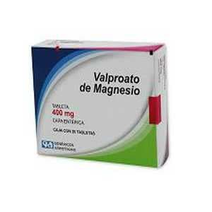 VALPROATO DE MAGNESIO 400MG C/20 TAB