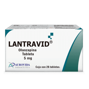LANTRAVID OLANZAPINA 5MG C/28 TAB