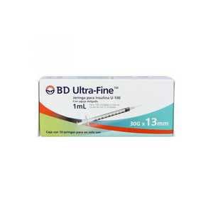 Jeringa Ult Fina P/Ins  30G x 13mm