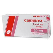 Campirex Piroxicam 20mg C/20 Tabs