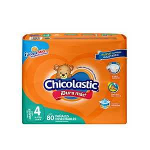 Pañales Chicolastic Classic Talla 4 Grande 80 piezas