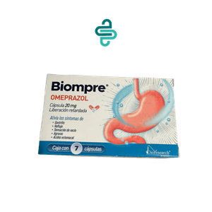 BIOMPRE OMEPRAZOL 20MG C/7 CAPS