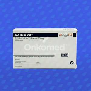 Azinova Azatioprina 50 mg Caja con 50 Tabletas