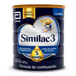 Similac 3 1 a 3 años lata con 800 g