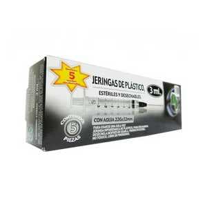 Jeringa desechable