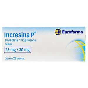 INCRESINA P 25MG/30MG